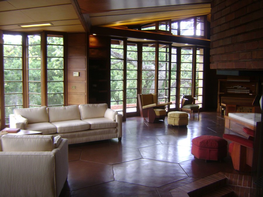 Ллойд Райт интерьеры