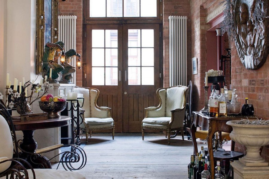 Ретро стиль в интерьере