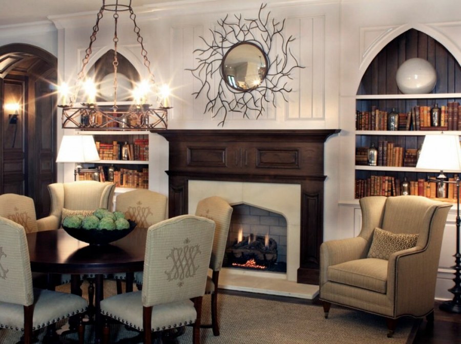 Стиль неоготика в интерьере