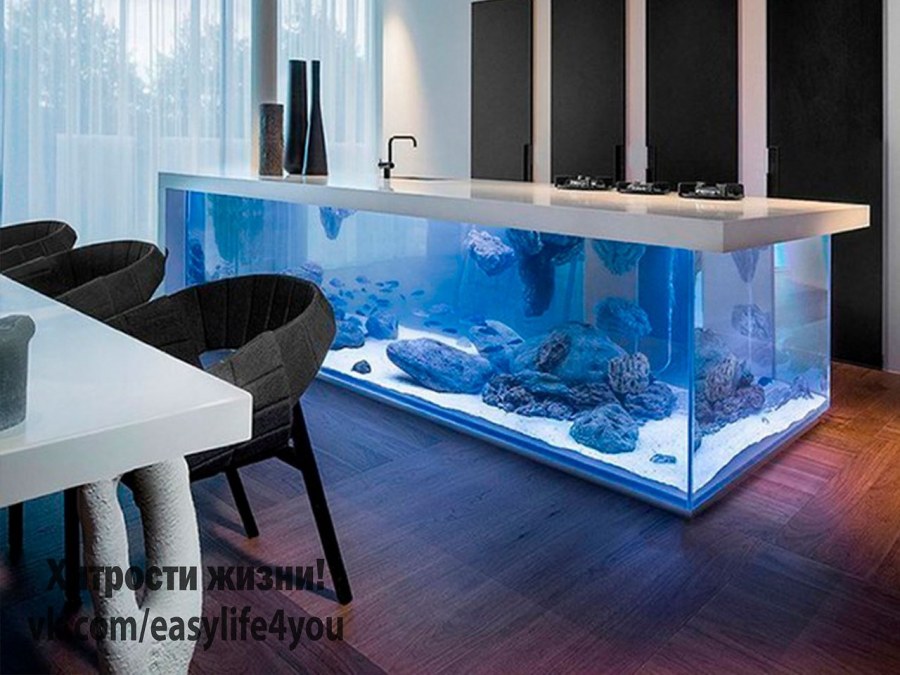 Аквариум на 5 л со светом
