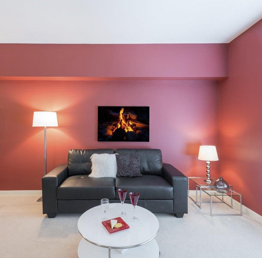 Цвет стен в гостиной