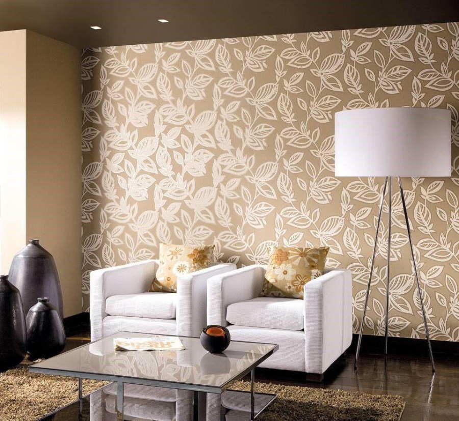 Обои в интерьере