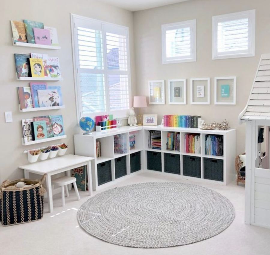 Детская комната с игровой зоной