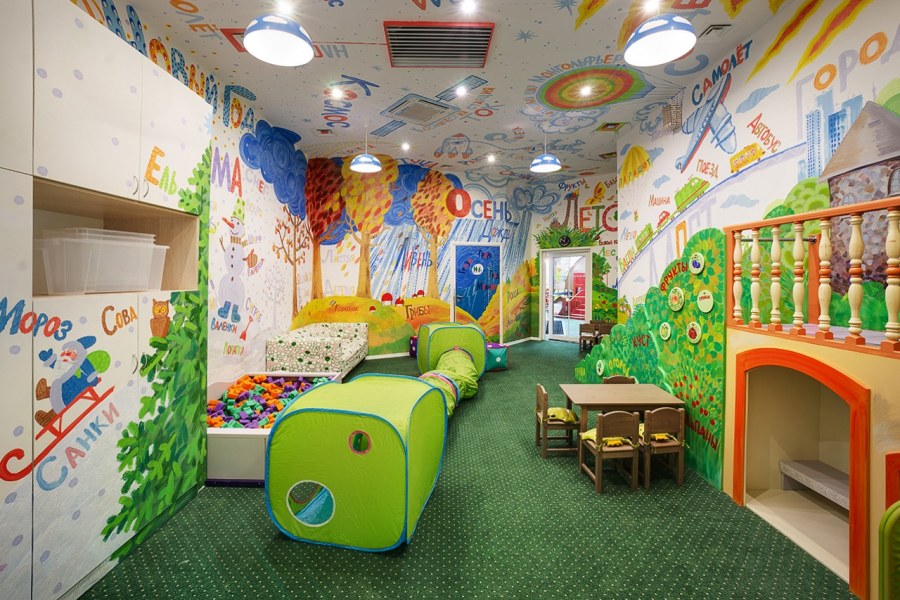 Мега игровая комната для детей
