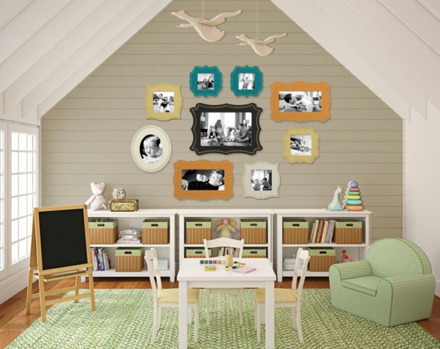 Игровая в скандинавском стиле