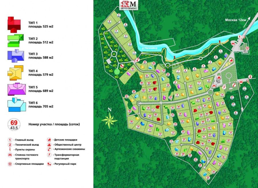 Коттеджный поселок la Promenade дом 263
