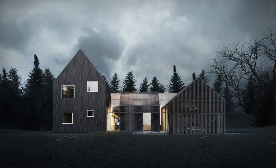 Архитектура Минимализм Скандинавия