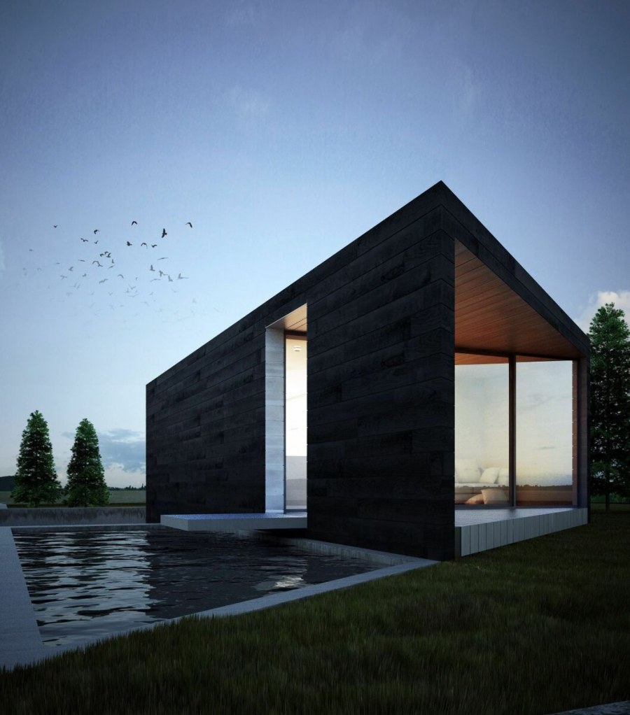 Архитектура Минимализм Скандинавия