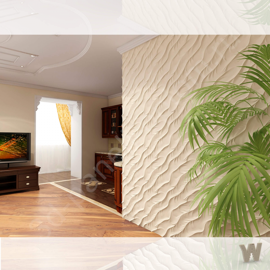 3д панели камень сомон