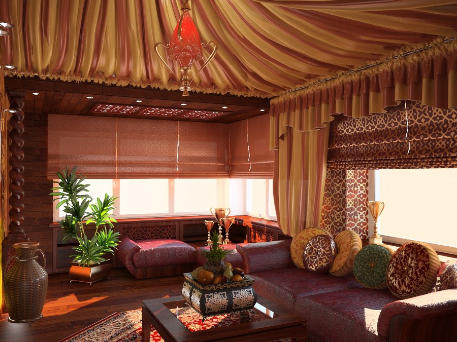 Индийский стиль в интерьере квартиры