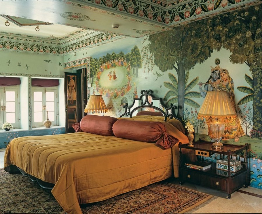 Интерьер в стиле этно Индия