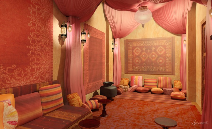 Интерьер жилья в Индии