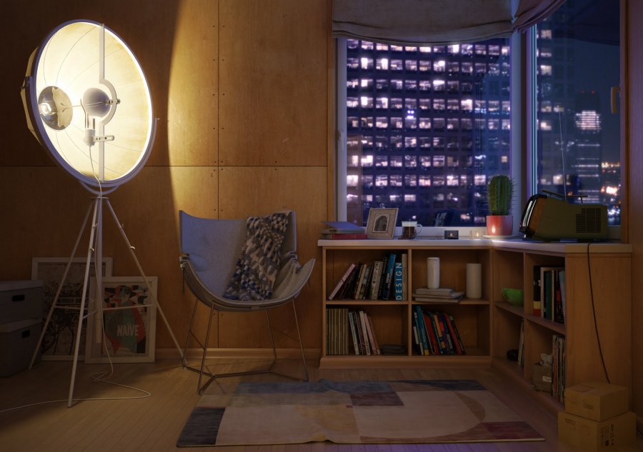 Сцена в 3ds Max