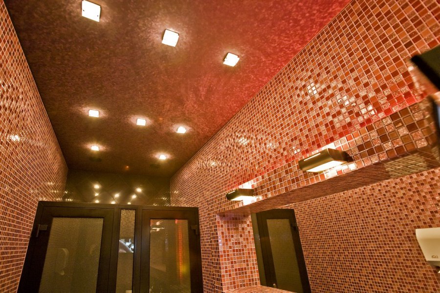 Текстурные натяжные потолки