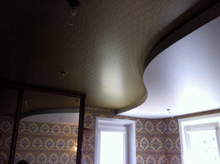 Натяжные потолки шелкография