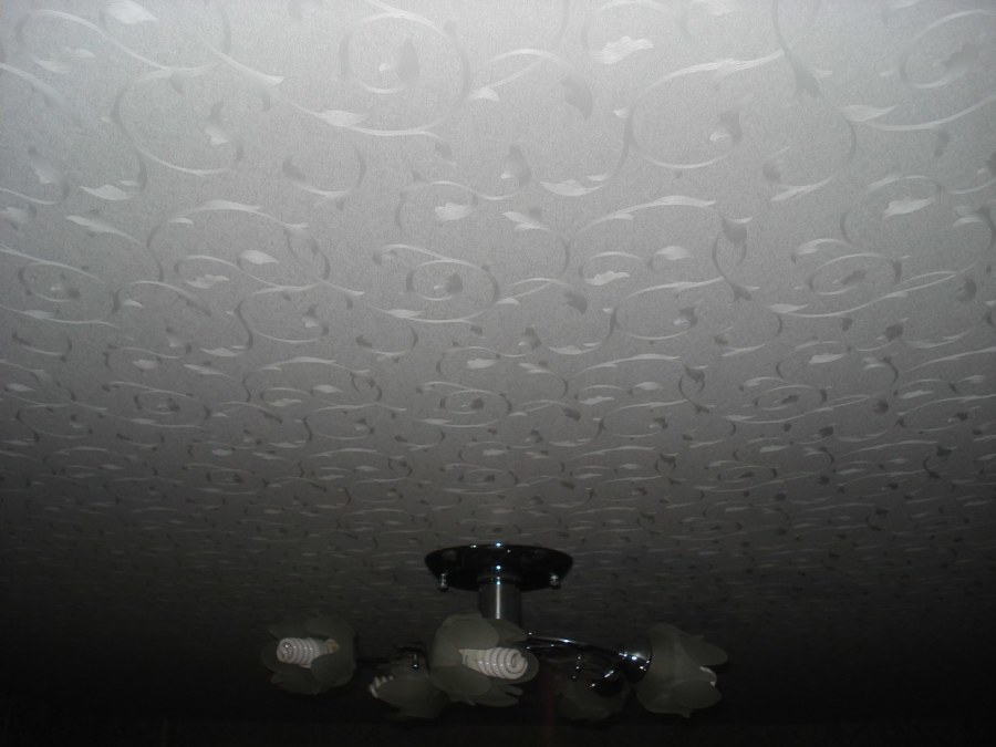 Фактурные натяжные потолки