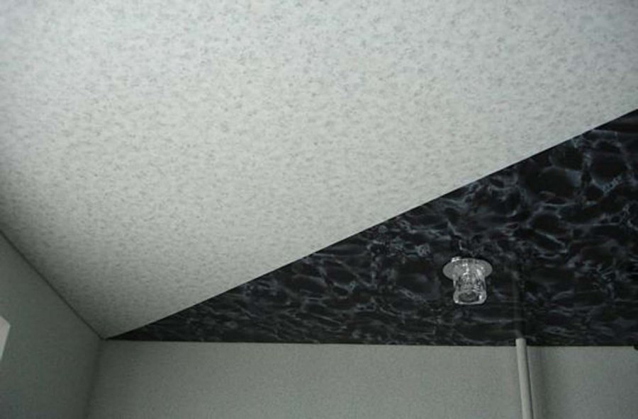 Замшевые натяжные потолки