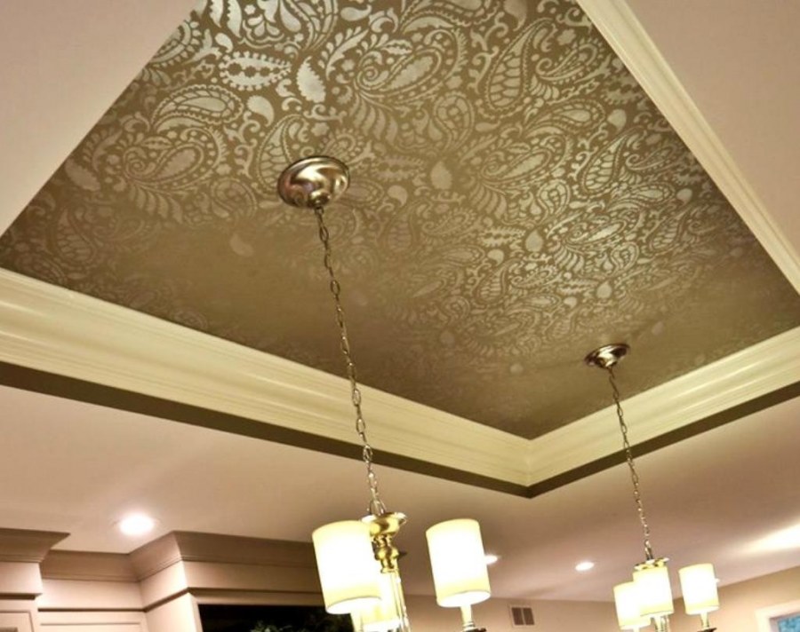 Перламутровый потолок матовый
