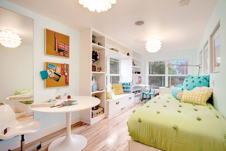 Прямоугольная комната для подростка