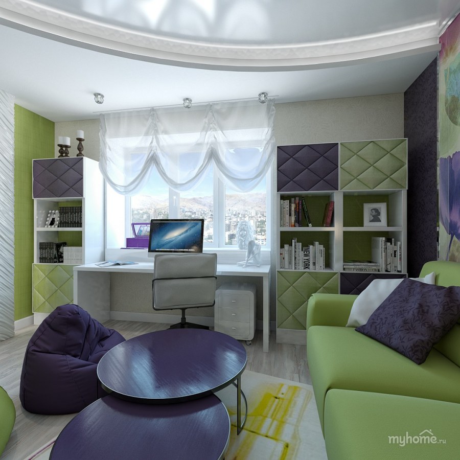 Модная комната для девушки