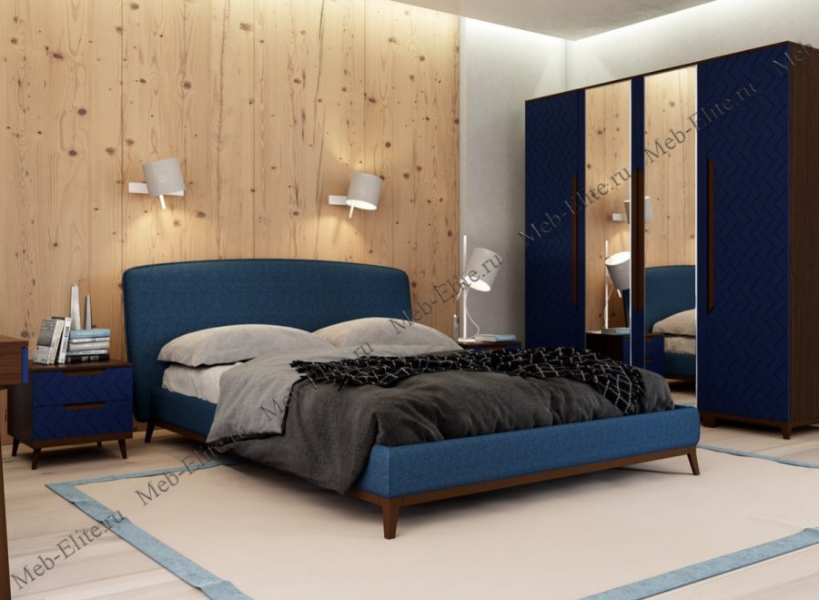 Тумбочка Сканди сапфир