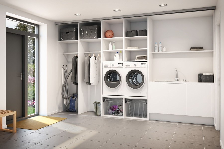 Прачечная в подвале