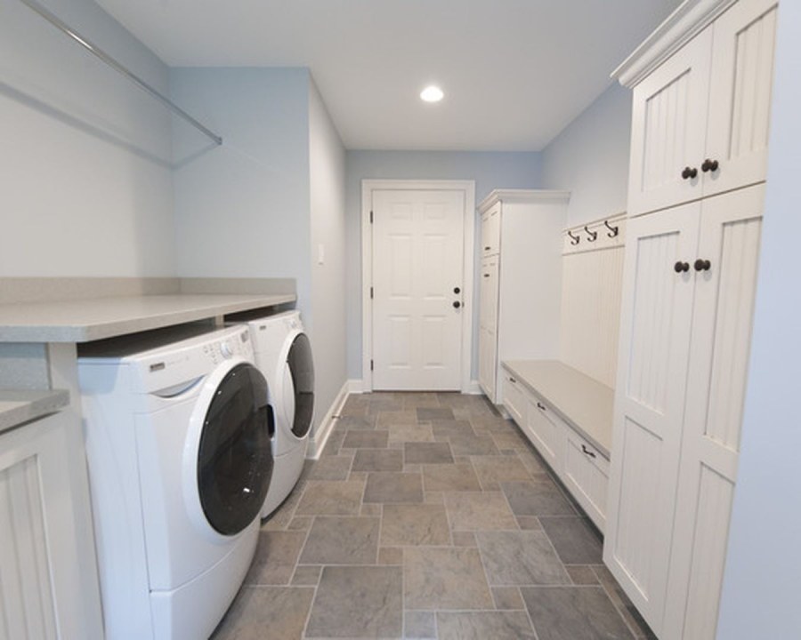 Стильная постирочная комната
