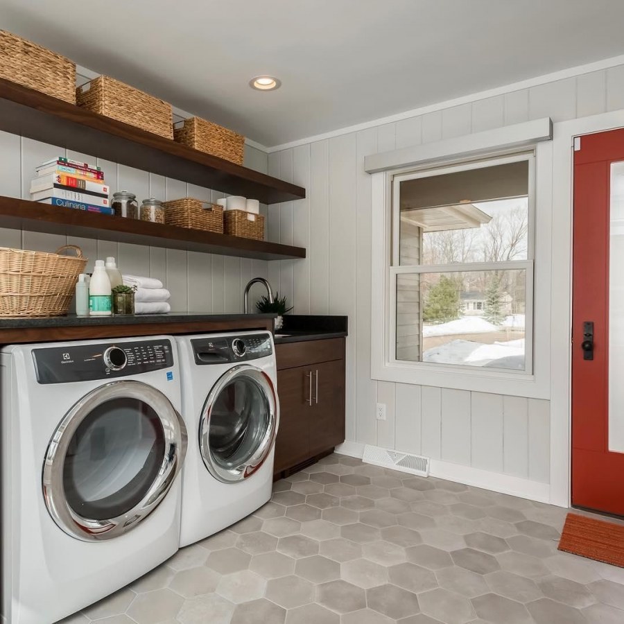 Прачечная в кладовке