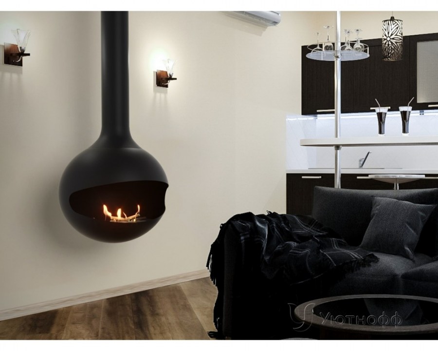 Биокамин подвесной сфера 500