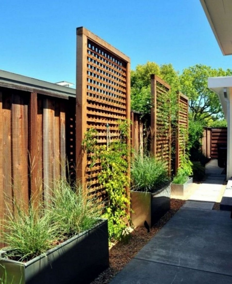 Кортеновская сталь пергола