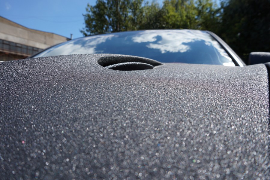 Полимерное покрытие автомобиля