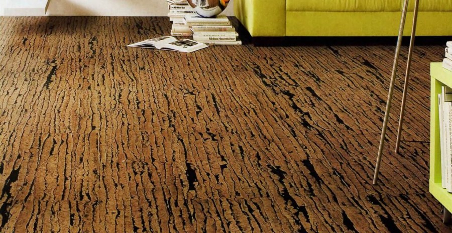 Покрытие пола из пробки