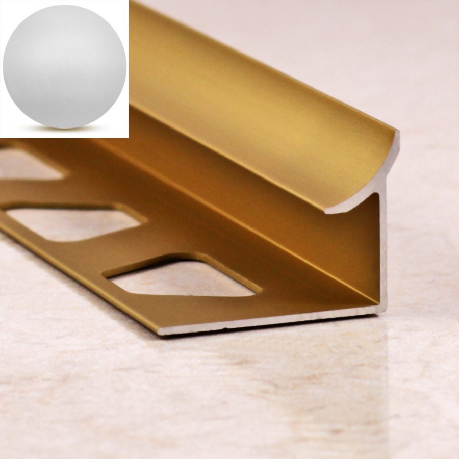 Раскладочный профиль для плитки угол внутренний