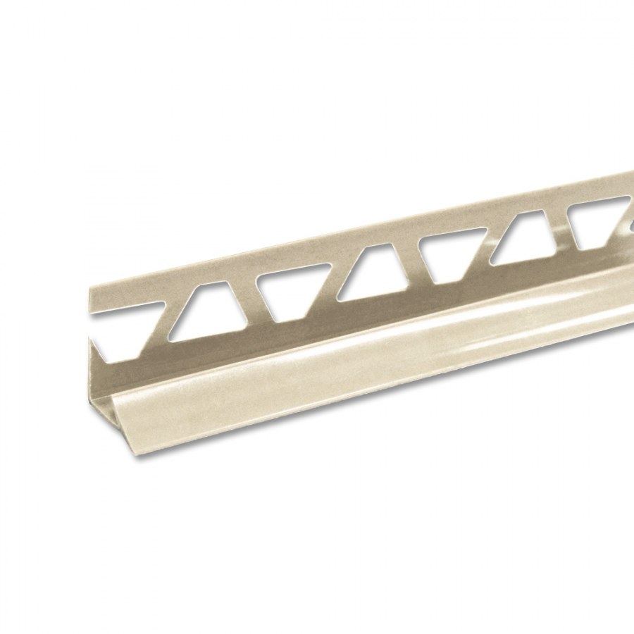 Раскладка под плитку (наружный) белая 7-8мм 2,5м (40шт/уп)