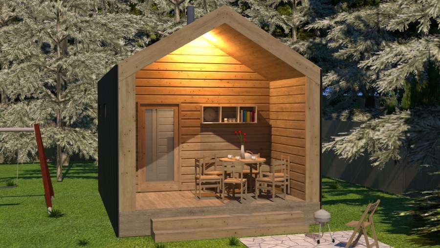 Барнхаус баня м20