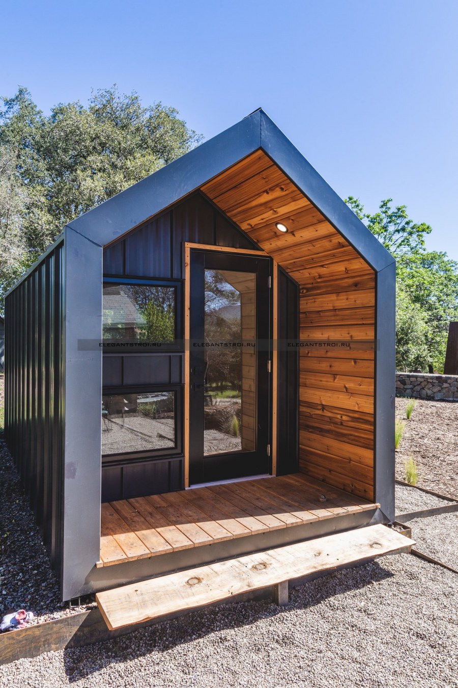 Мини баня барнхаус