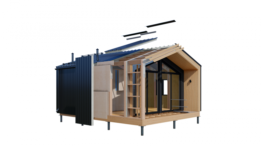 Барнхаус 36 м2