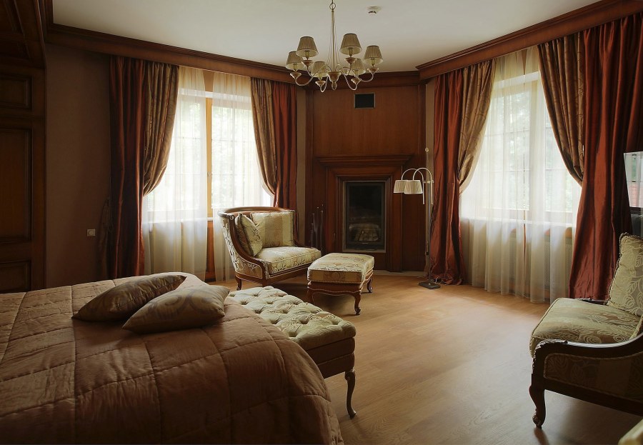 Портьеры в английском стиле