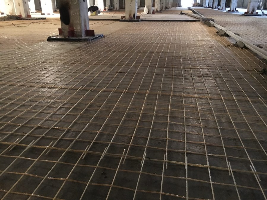 Армирование стяжки пола арматурой