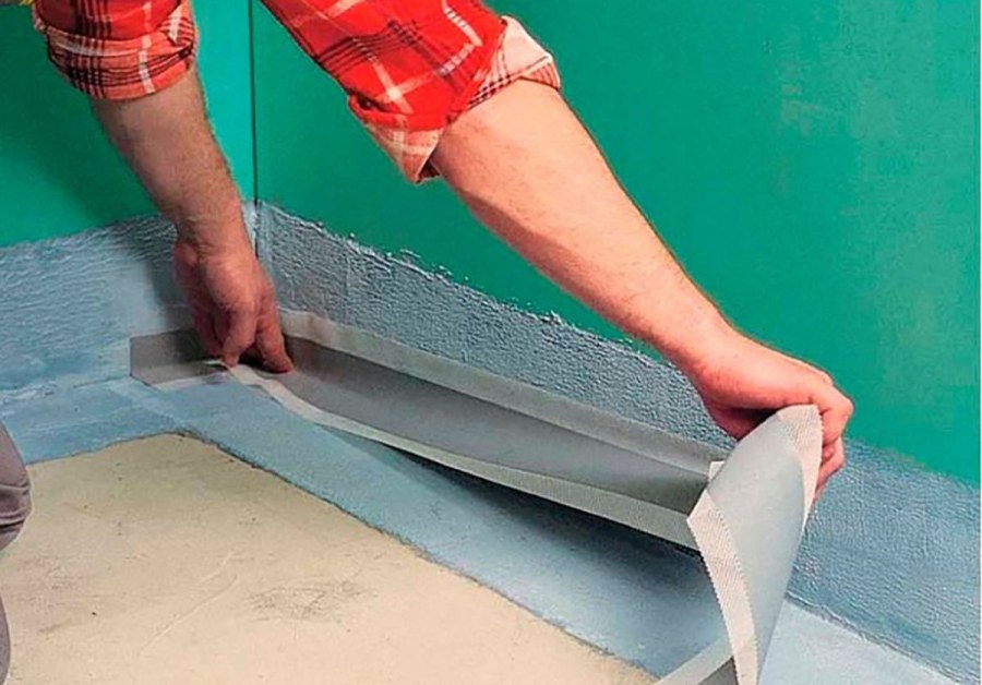 Лента для гидроизоляции углов и стыков