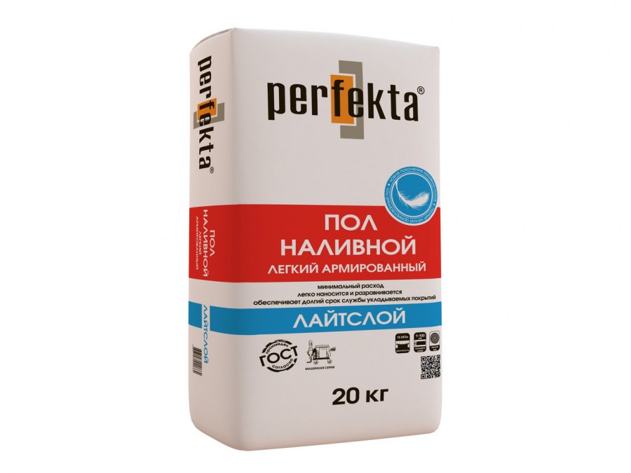Стяжка пола perfekta Фиброслой 25 кг