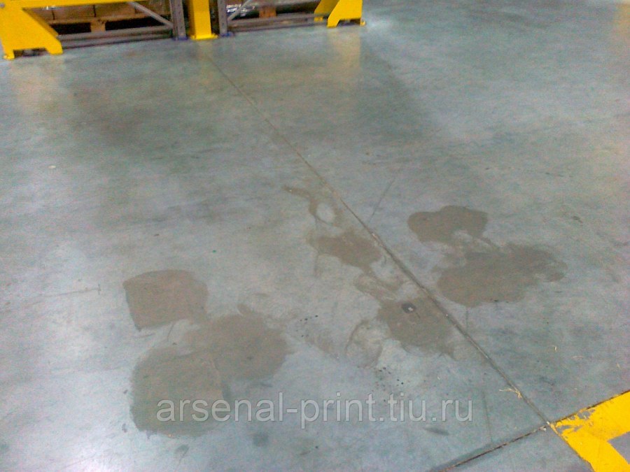 Бетонный пол