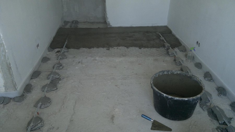 Бетонная стяжка 200 мм