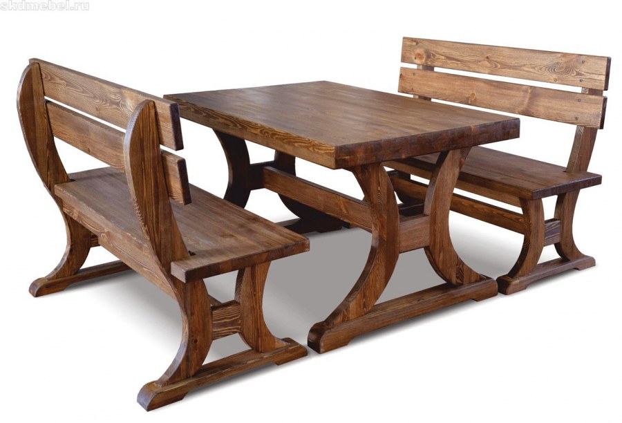 Деревянная Садовая мебель