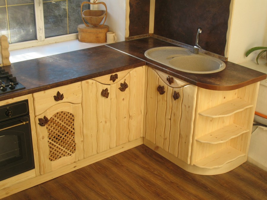Кухонный гарнитур из фанеры