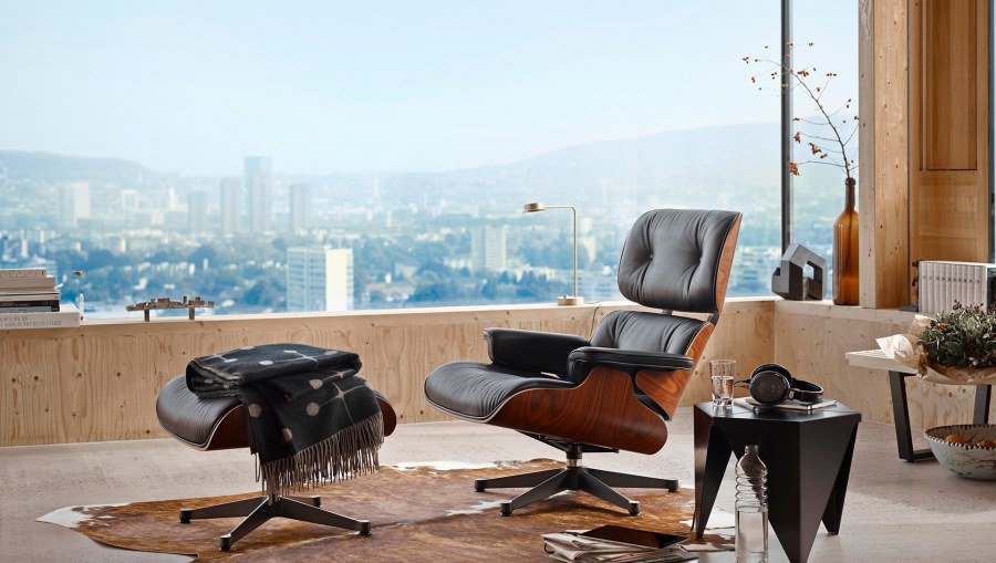 Кресло Eames Lounge Chair Ottoman