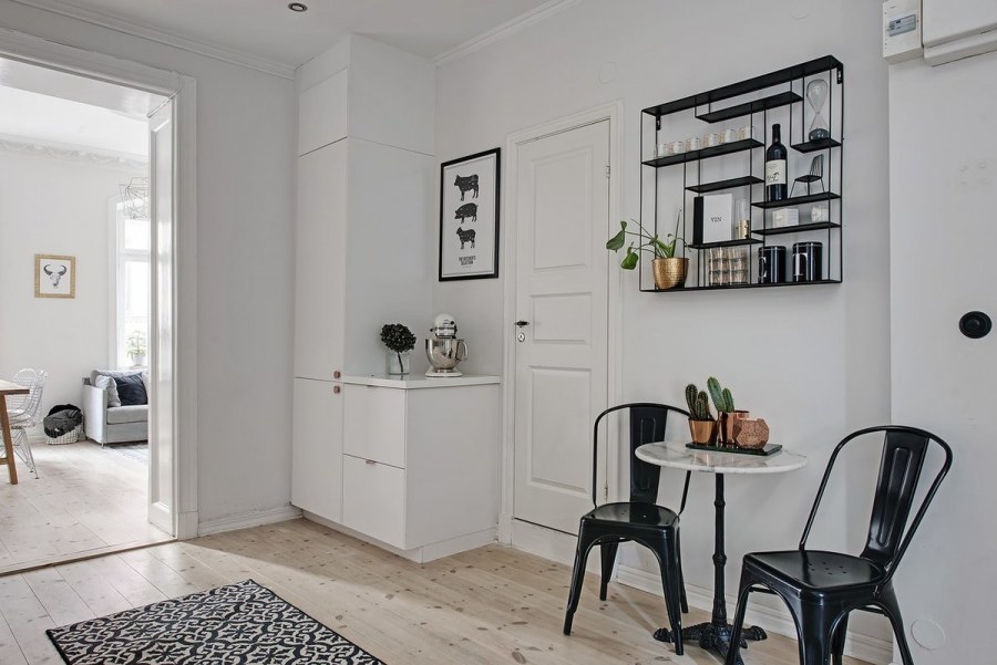 Розетки в скандинавском интерьере