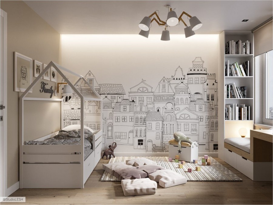 Детская комната в современном стиле