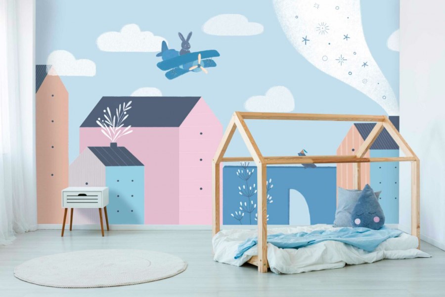 Обои в маленькую детскую комнату
