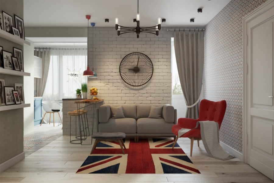 Немецкий стиль в интерьере двухкомнатной квартиры